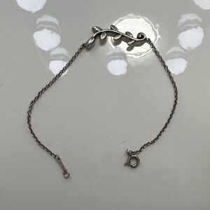 Tiffany & Co. Silver Leaf Bracelet